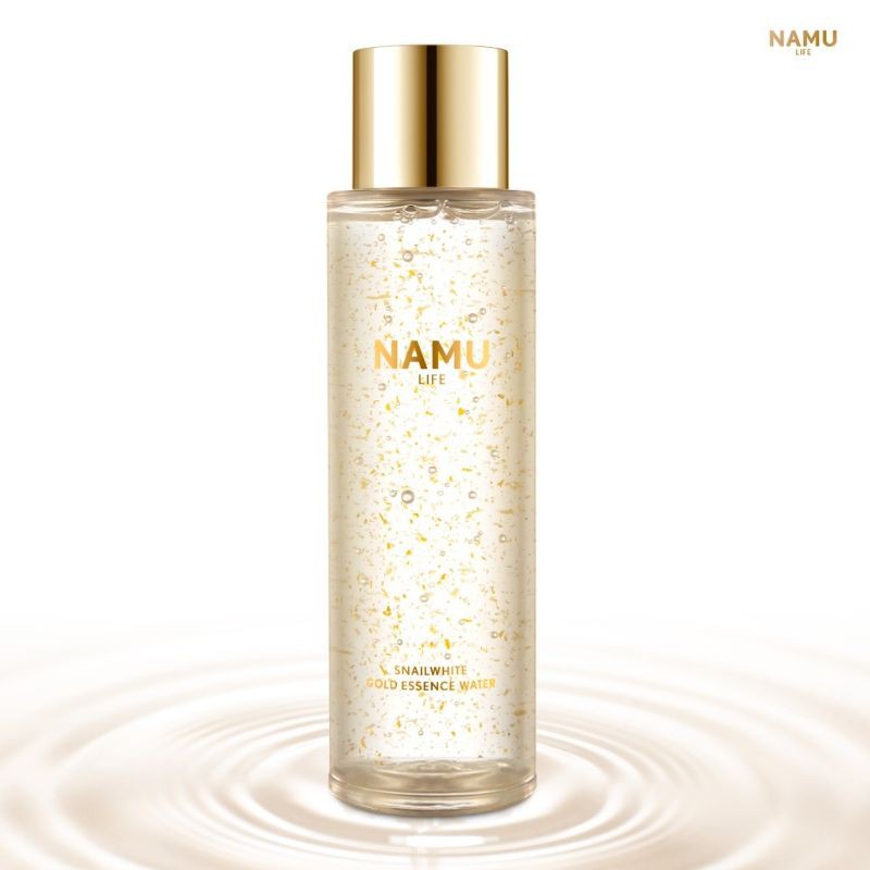 ​(รุ่นไม่มีกล่อง)​ NAMU​ LIFE​ Snail​White​ Gold​ Essence​ Water​ (150ml)