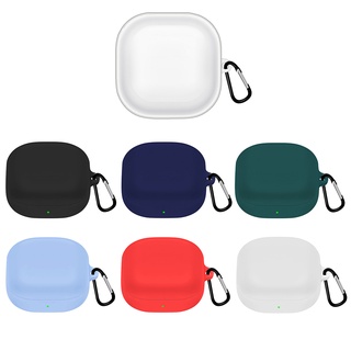 เคสซิลิโคน TPU พร้อมตะขอหูฟัง สําหรับ Samsung Galaxy Buds 2 Buds+ Gen 2 Buds 2 Pro Buds live