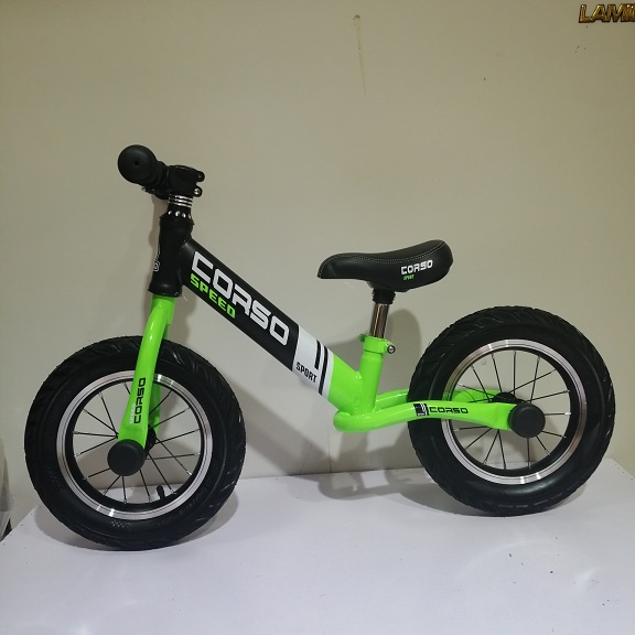 จักรยานทรงตัว balance bike เฟรมเหล็กคาร์บอน ล้ออะลูมิเนียม รุ่น DFL0032