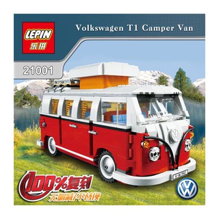 เลโก้จีน รถ Volkswagen T1 Camper Van จำนวน 1354 ชิ้น