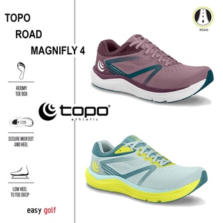 TOPO ATHLETIC ROAD MAGNIFLY 4  WOMENS RUNNING SHOES  รองเท้าวิ่งถนนผู้หญิง  รองเท้าวิ่งผู้หญิง  รองเท้ากีฬาหญิง