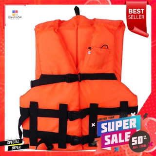 เสื้อชูชีพพร้อมสายรัดขา V-CARE สีส้มLIFE JACKET V-CARE ORANGE