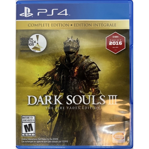 [Ps4][มือ2] เกม Dark souls 3 complete edition