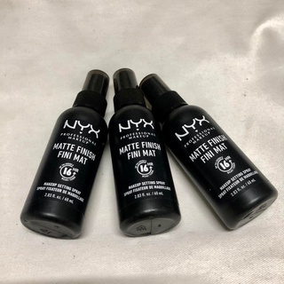 [นำเข้าจาก UK] NYX Professional Makeup Matte Finish Long Lasting Setting Spray 60ml