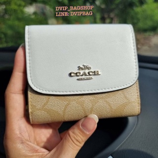 COACH F87589 SMALL WALLET แท้💯% Coach Factory