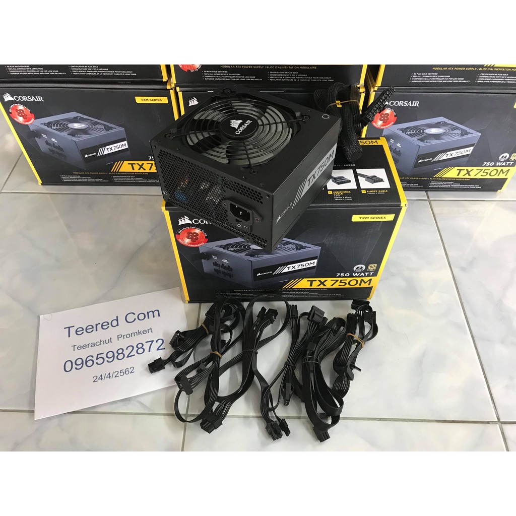 psu Corsair Tx 750m 80+gold