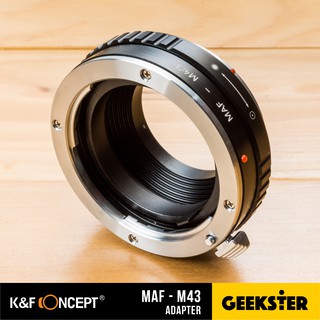 เมาท์แปลง K&amp;F MAF-M43 ( Minolta AF - Olympus / Lumix M4 / MAF / Sony A Mount Lens Adapter / KF )