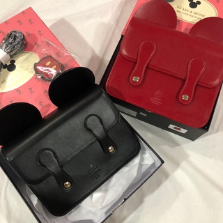 กระเป๋า GRACEGIFT  Mickey ear shape satchel bag - สีดำ