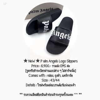 ★ NeW ★ P alm Angels Logo Slippers