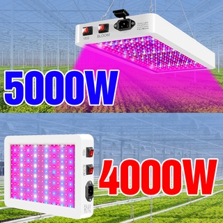 แผงไฟสเปกตรัม LED 5000W หรี่แสงได้ 4000W 220V สําหรับปลูกพืช