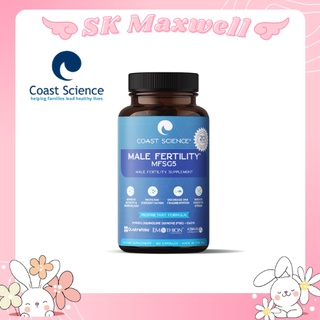 Coast Science Male Fertility MFSg5 - Sperm Count and Semen Booster Fertility Supplement For Men - 120 Capsules