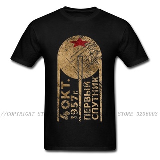 พร้อมส่ง เสื้อยืด พิมพ์ลายตัวอักษร Ussr C C P Punk Rock Soiet Union Space Program 3 หลากสี แฟชั่นฤดูร้อน สําหรับผู้ชายสา