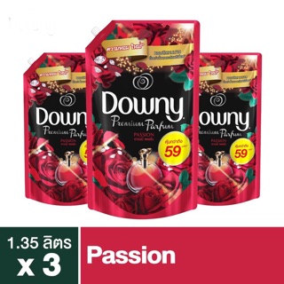 Downy® ดาวน์นี่ แพชชั่น Parfum Collection 1.35ลิตร X3 p&amp;g