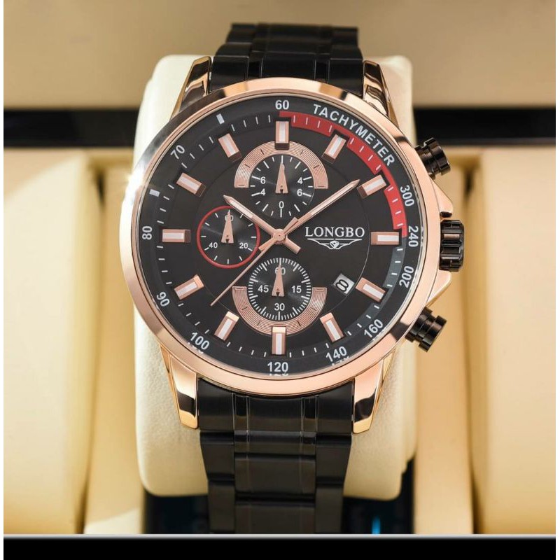Longbo Watch ลองโบวอช เครื่องญี่ปุ่น งานแท้ กันน้ำ 100%