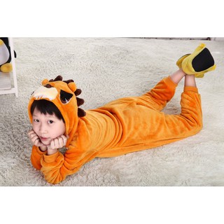 [มี COD] ชุดนอนมาสคอต เด็ก สิงโต (Lion)