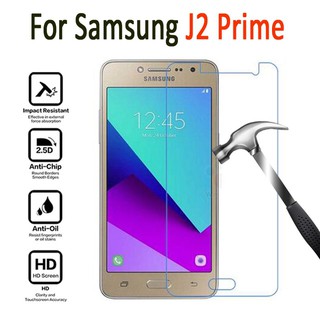 ฟิล์มกระจกนิรภัยแบบใส Tempered Glass สำหรับ Samsung  J2 Prime (1892)