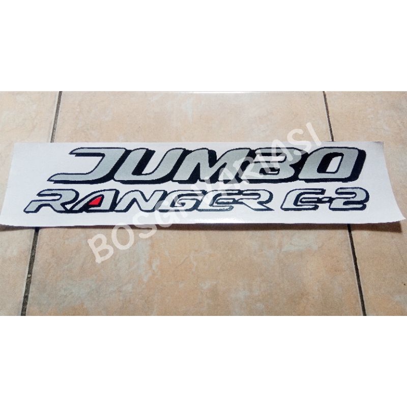 สติ๊กเกอร์ Hino jumbo rangers E-2 / สติ๊กเกอร์ Hino 500 / สติ๊กเกอร์เขียน Hino Jumbo rangers