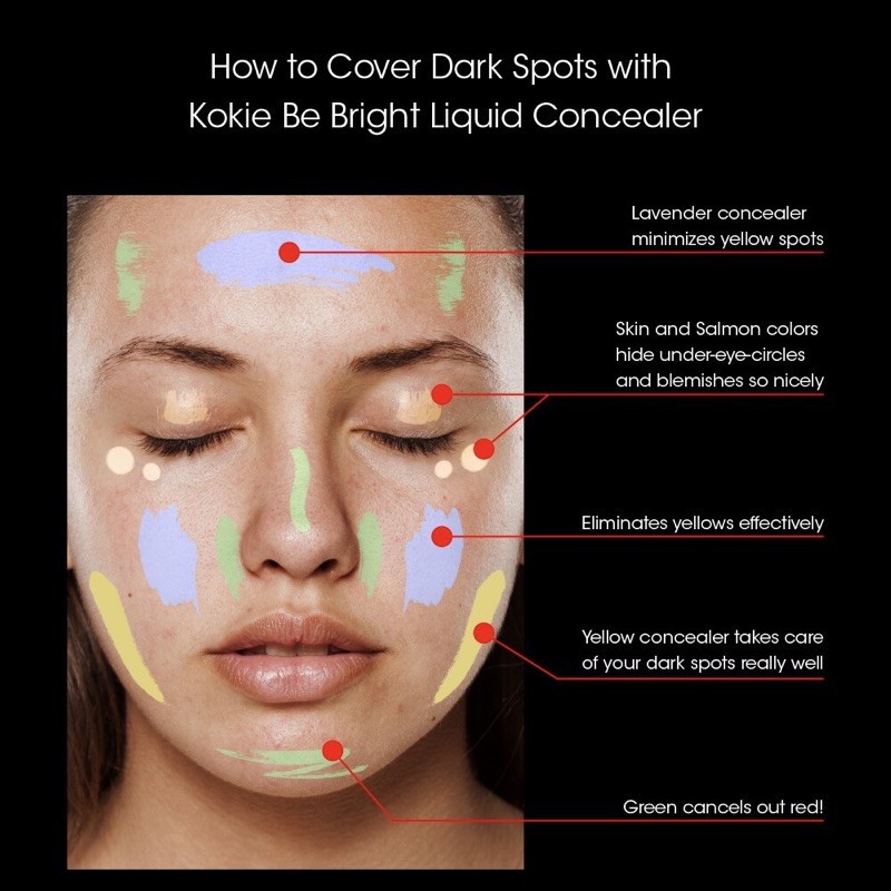 Kokie Be Bright Concealer 6ml รูปที่ 8