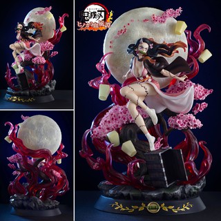 Figure ฟิกเกอร์ Model โมเดล Kimetsu no Yaiba Demon Slayer ดาบพิฆาตอสูร Nezuko Kamado เนซึโกะ คามาโดะ ชุดกิโมโน