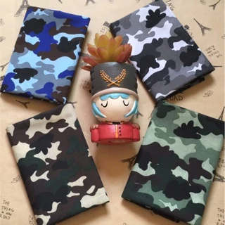 ผ้าผูกผมวินเทจ ลายพรางทหาร โพกหัวได้ พันคอ ผ้าโพกหัวทหาร ขนาด 55*55เซนติเมตร ลายทหารทันสมัย สินค้าขายดี