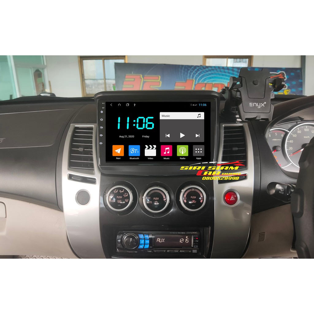 จอAndroid Pajero Sport 2013 &Triton Android10 Ram4GB Rom64GB+DSP+4G ใส่ซิมได้