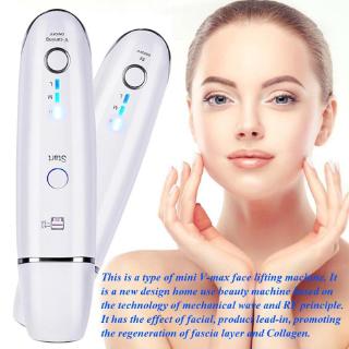 100-240V Mini Hifu Rf Radars Line V-Shape Anti-Wrinkle Skin Tightening Ultrasound Face Lifting Machine Facial Care Tool