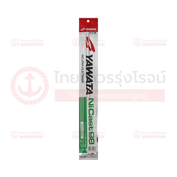 YAWATA ลวดเชื่อมไฟฟ้า เหล็กหล่อ CAST98 YAWNI98 3.2mm(2เส้น)|แพค| - รูปที่ 2