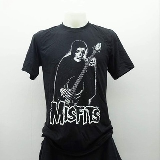 เสื้อวง Misfits สินค้าลิขสิทธิ์แท้100% ของใหม่มือ1สามารถปรับแต่งได้