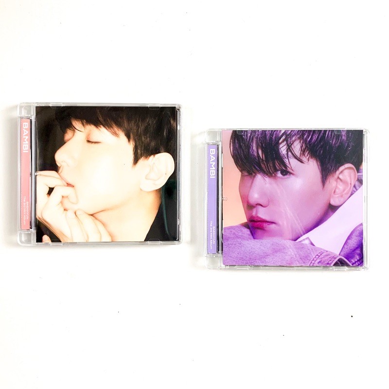 EXO BAEKHYUN 3rd Mini Album - Bambi (Jewelry Case Ver) + โปสเตอร์