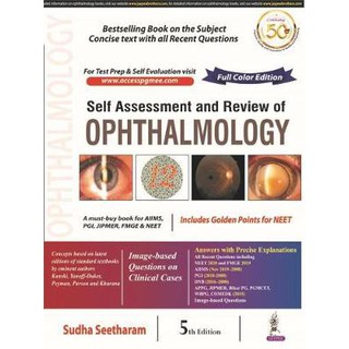 Self Assessment &amp; Review Of Ophthalmology, 5ed - ISBN 9789389776928