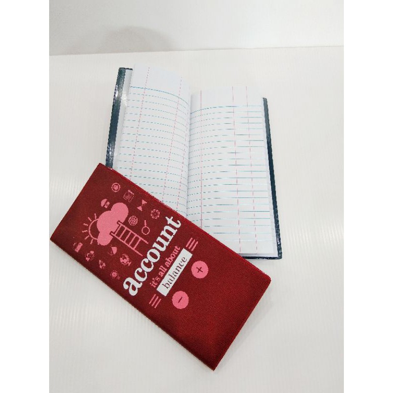 สมุดบัญชีจีน ปกพลาสติก 95×205มม. 70 แกรม 150 แผ่น - รูปที่ 2