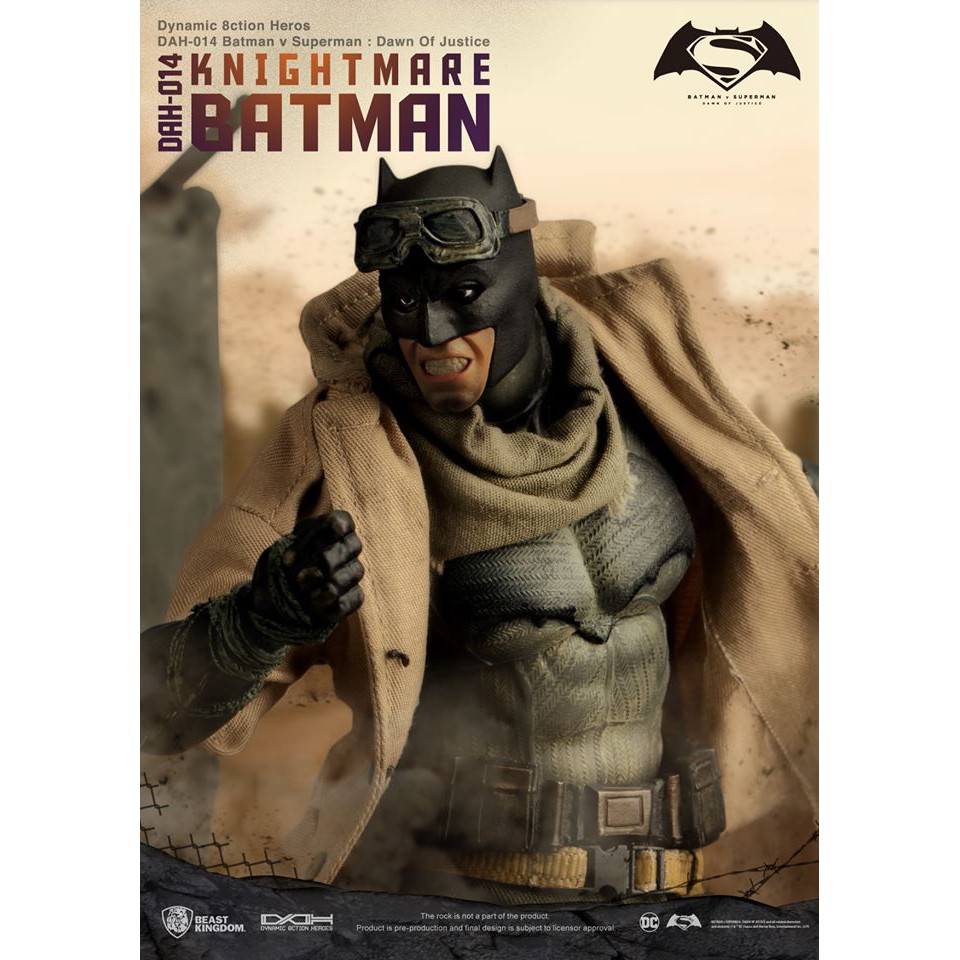 Batman: BvS (Knightmare Version) Dynamic Action Heroes Series by Beast  Kingdom | Shopee Thailand
