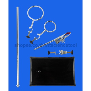 ชุดสแตนฐานพร้อมเสาและอุปกรณ์เสริมครบชุด ใช้ในการยึดจับการทดล…