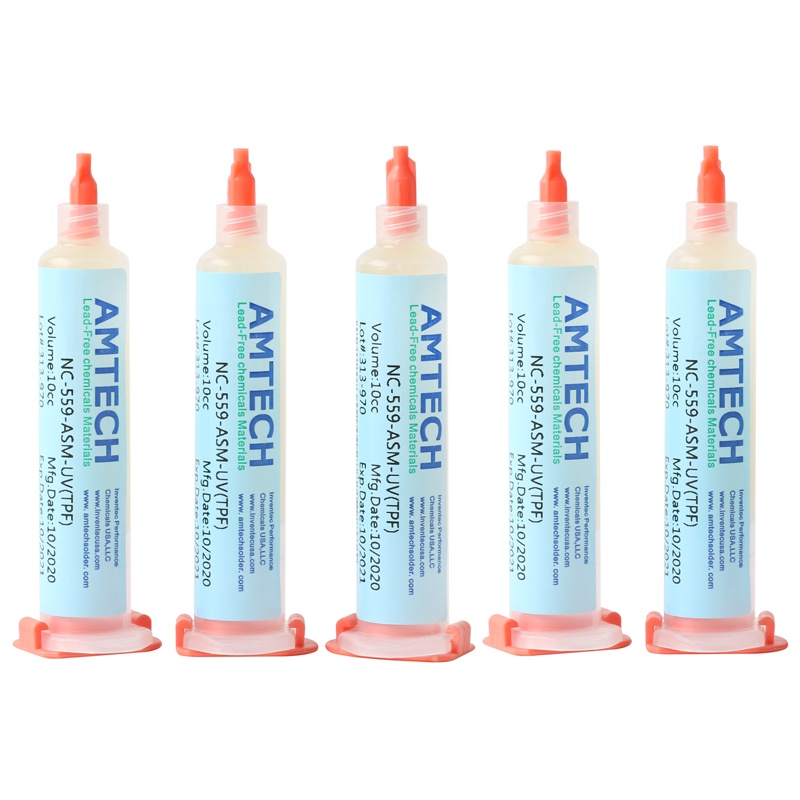 NC-559-ASM-UV(TPF) BGA PCB No-Clean Solder Paste Welding Advanced Oil Flux Grease 10cc NC-559 Solder