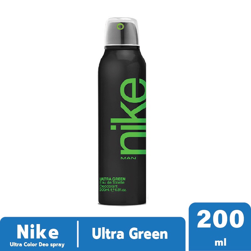 Nike Man Deo Spray-Ultra Green200ml/ไนกี้ สเปรย์ระงับกลิ่นกาย ชาย-อัลตร้า กรีน