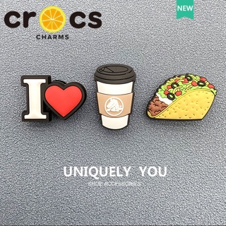 Crocs jibbitz จี้กระดุม รูปไก่ สําหรับตกแต่งรองเท้า crocs