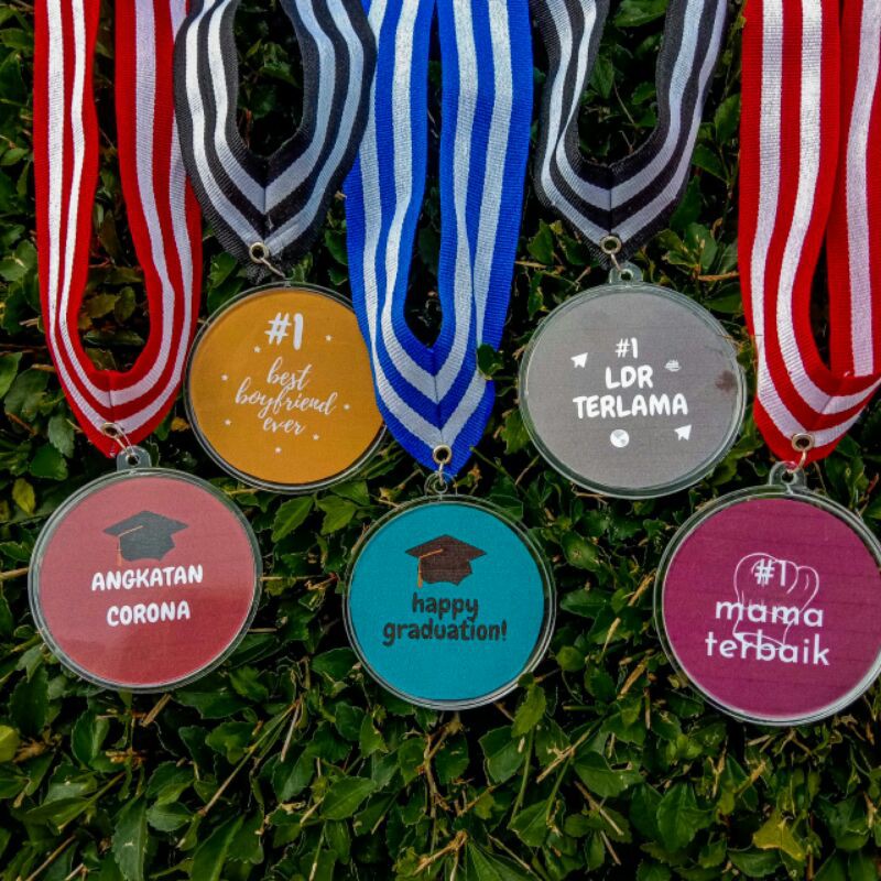 [ครบรอบหนึ่งวัน] ACRYLIC MEDAL/CUSTOM MEDAL/BOYFRIEND MEDAL/GRADEATION MEDAL