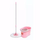 3M Scotch-Brite® Microfiber Spin Mop Pink Bucket Removable Basket สก๊อตช์-ไบรต์® ชุดถังปั่นพร้อมไม้ม็อบไมโครไฟเบอร์ รุ่น