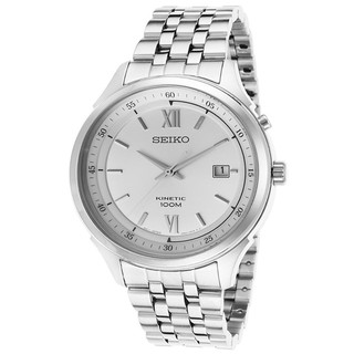 Seiko นาฬิกาข้อมือผู้ชาย สีเงิน สายแสตนเลส รุ่นSKA653P1