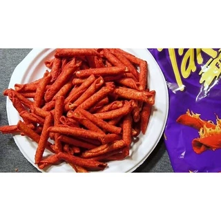 Takis FUEGO & BLUE HEAT Hot Chili Pepper & Lime Tortilla Chips ขนม usa