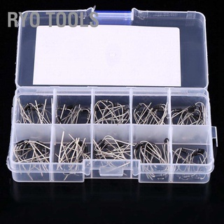 Ryo ชุดเครื่องมือไดโอดไฟฟ้า 10Values 100 ชิ้น 1N4001~1N4007 1N5817~1N5819 พร้อมกล่อง