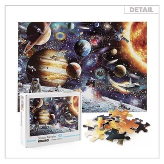doti ตัวต่อจิ๊กซอว์ 1000 ชิ้น ของเล่นการศึกษา สำหรับเด็กและผู้ใหญ่ Jigsaw puzzles