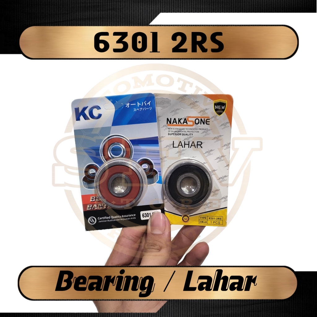 Lahar Bearing 6301 2RS