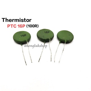 16P Thermistor PTC 16P  เทอร์มิเตอร์ ชนิด PTC 16P ขนาด 16มิล ตัวละ 45