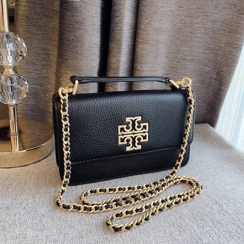 TORY BURCH BRITTEN MINI TOP HANDLE BAG 73509 Shopee Thailand