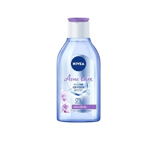 [ส่งฟรี] นีเวีย ไมเซล่า เช็ดเครื่องสำอาง แอคเน่ แคร์ เมคอัพ เคลียร์ 400 มล. NIVEA Acne Care Make Up Clear Micellar Water 400 ml.