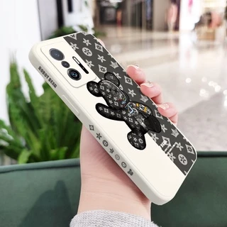 หมีหล่อเคสโทรศัพท์สําหรับ Xiaomi Mi 17T 15T 14T 13T 12T 11T 10T Pro Lite ฝาครอบแฟชั่น Mi 9T Pro สบายรู้สึก