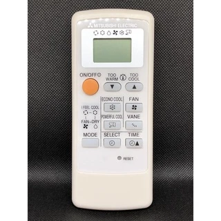 รีโมทแอร์มิตซูบิชิ Mitsubishi Electric รุ่นขอบจอสีเงิน รีโมทแอร์มิตซู ส่งของทุกวัน มีเก็บเงินปลายทาง