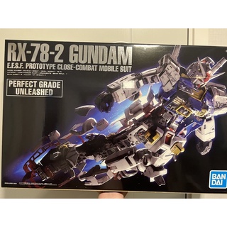 Bandai PG UNLEASHED Rx-78-2 Gundam PG Rx78-2 Unleashed ของใหม่กล่องคมมาก