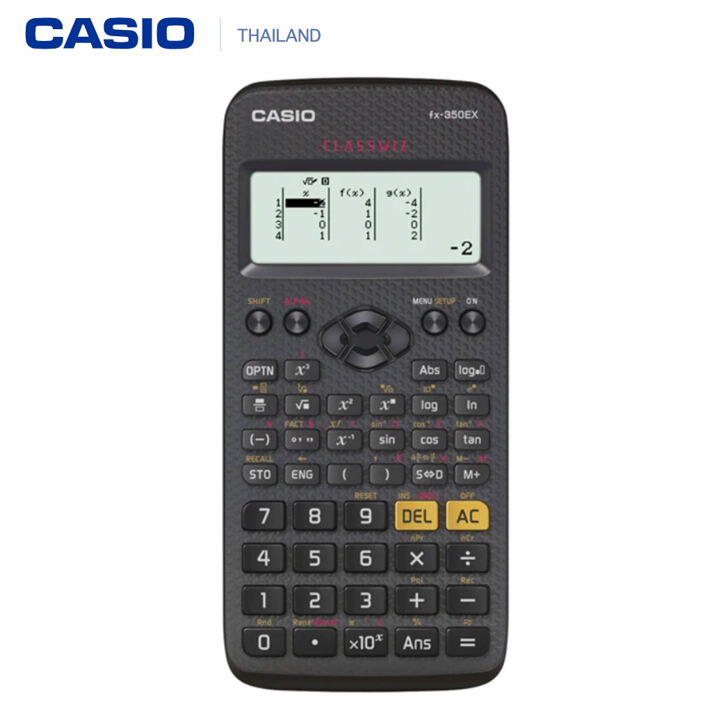 fx-350EX เครื่องคิดเลขวิทยาศาตร์ Casio ของแท้ ของใหม่ ประกันศูนย์